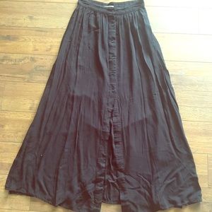 Button down Maxi skirt